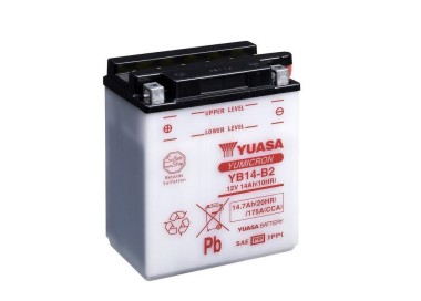 Batería para motocicleta Yuasa Yumicon 14,7Ah 175A CP YB14-B2