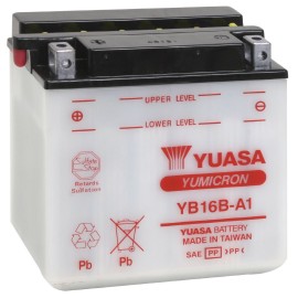 Batería para motocicleta Yuasa Yumicon 16,8Ah 207A CP YB16B-A1