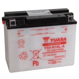 Batería para motocicleta Yuasa Yumicon 21,1Ah 240A CP Y50-N18L-A