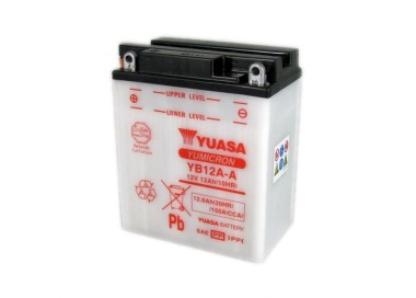 Batería para motocicleta Yuasa Yumicon 12,6Ah 150A CP YB12A-A