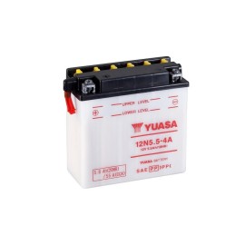 Batería para motocicleta Yuasa Conventional 5,8Ah 55A DC 12N5.5-4A