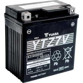 Batería para motocicleta Yuasa MF 6,3Ah 105A WC YTZ7V