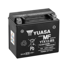 Batería para motocicleta Yuasa MF 10,5Ah 180A CP YTX12-BS