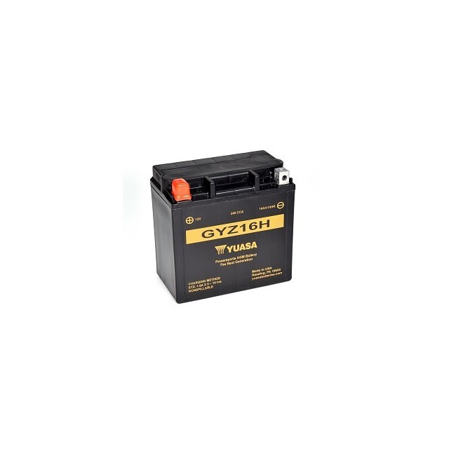 Batería para motocicleta Yuasa MF 16,8Ah 240A WC GYZ16H