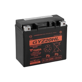 Batería para motocicleta Yuasa MF 21,1Ah 320A WC GYZ20HL