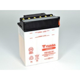 Batería para motocicleta Yuasa Yumicon 14,7Ah 175A DC YB14A-A1