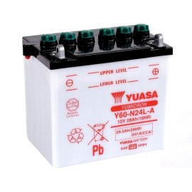Batería para motocicleta Yuasa Yumicon 29,5Ah 241A DC Y60-N24-A