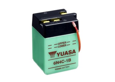 Batería para motocicleta Yuasa Conventional 4,2Ah *A DC 6N4C-1B