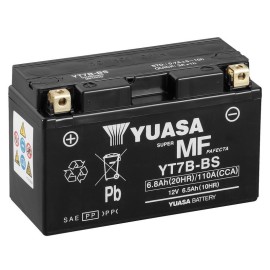 Batería para motocicleta Yuasa MF 6,8Ah 110A WC YT7B