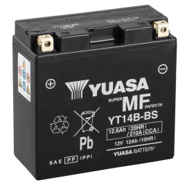 Batería para motocicleta Yuasa MF 12,6Ah 210A WC YT14B
