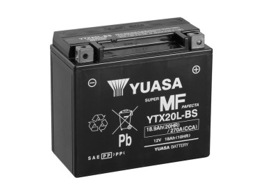 Batería para motocicleta Yuasa MF 18,9Ah 270A WC YTX20L