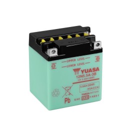 Batería para motocicleta Yuasa Conventional 5,8Ah 55A CP 12N5.5A-3B