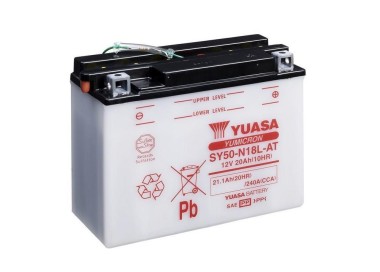 Batería para motocicleta Yuasa Yumicon 21,1Ah 240A CP SY50-N18L-AT