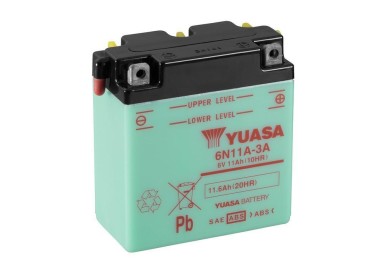 Batería para motocicleta Yuasa Conventional 11,6Ah *A CP 6N11A-3A