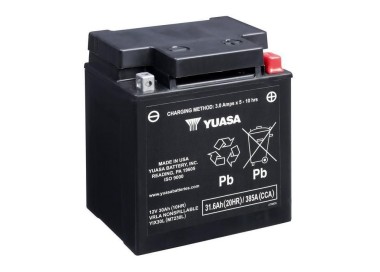 Batería para motocicleta Yuasa MF 31,6Ah 400A WC YIX30L-PW