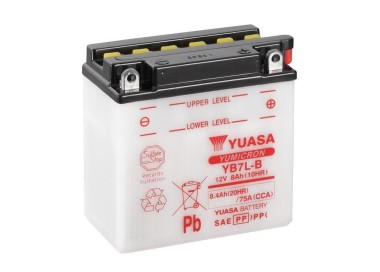 Batería para motocicleta Yuasa Yumicon 8,4Ah 75A CP YB7L-B