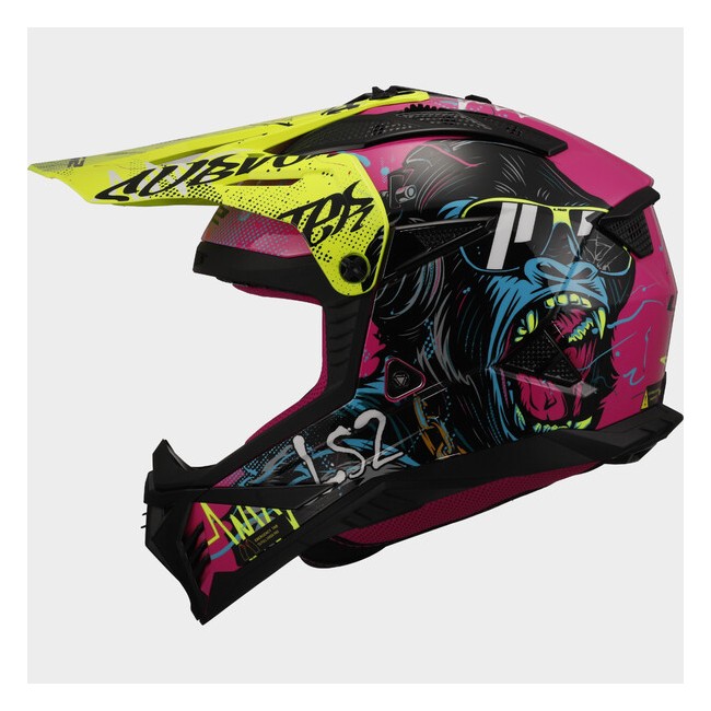 CASCO LS2 MX708 FAST II GORILLA