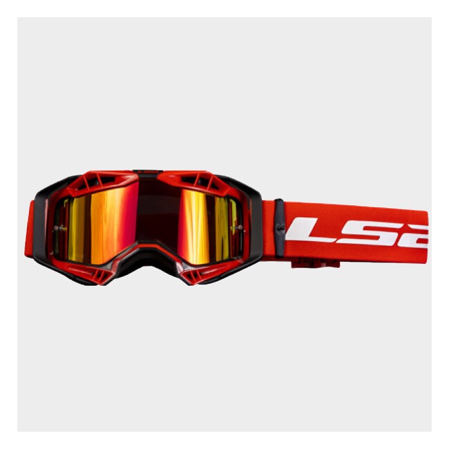 GAFA LS2 AURA GOGGLE CON VISOR IRIDIUM