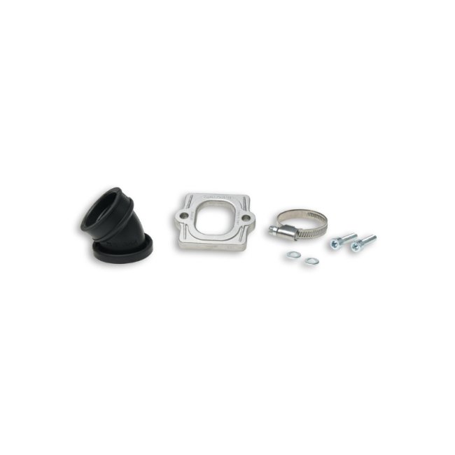 X360 COLECTOR ADM. Ø 30-35 L.29 INCLINADO FKM  (PIAGGIO)