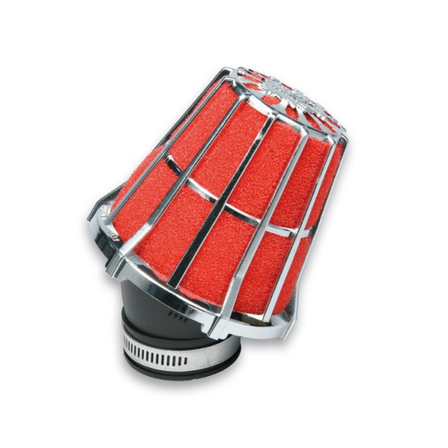 RED FILTER E5 Ø 38 PHVA/PHBN 12-14-16-17,5-MIKUNI CROMADO