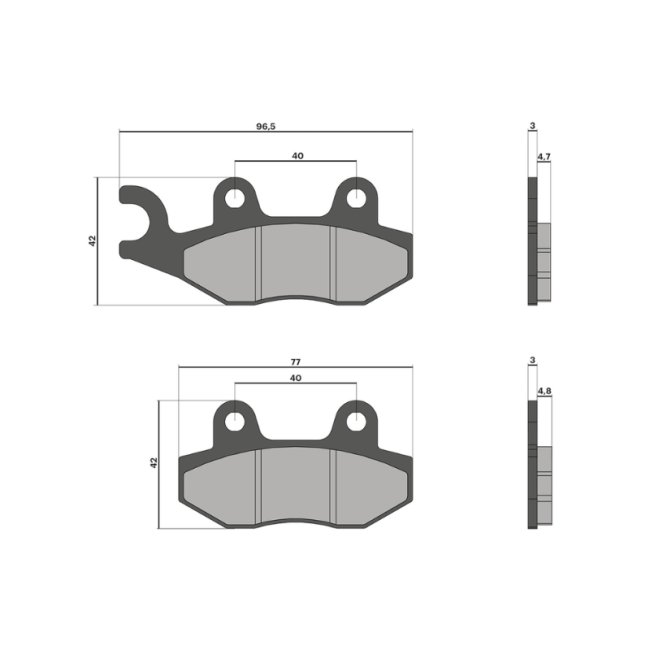 BRAKE PADS pastillas de freno
